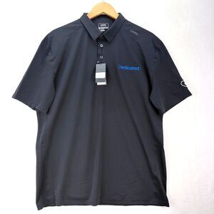 UNRL Golf Polo Shirt Mens XL Black Legend Pique Performance Stretch Logo NWT